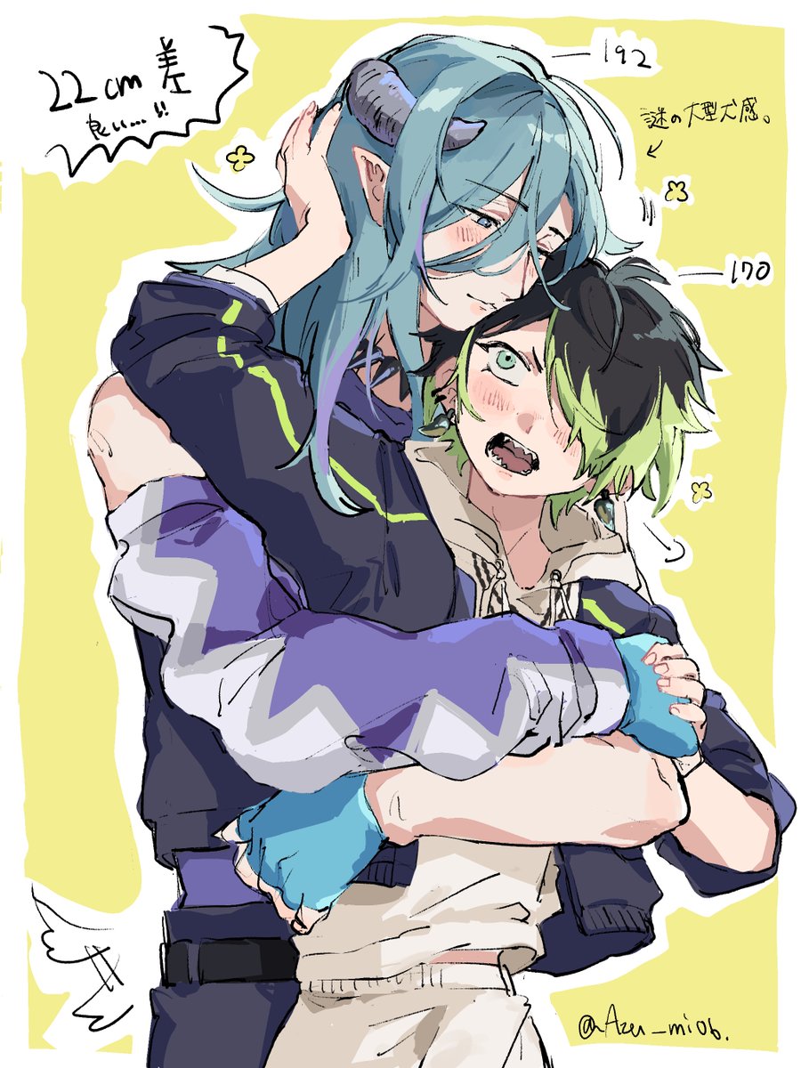 Azu__mi06's tweet photo. アヤヴォク🥧🎤22㌢差……..愛 https://t.co/Lj3X3JcVYU
