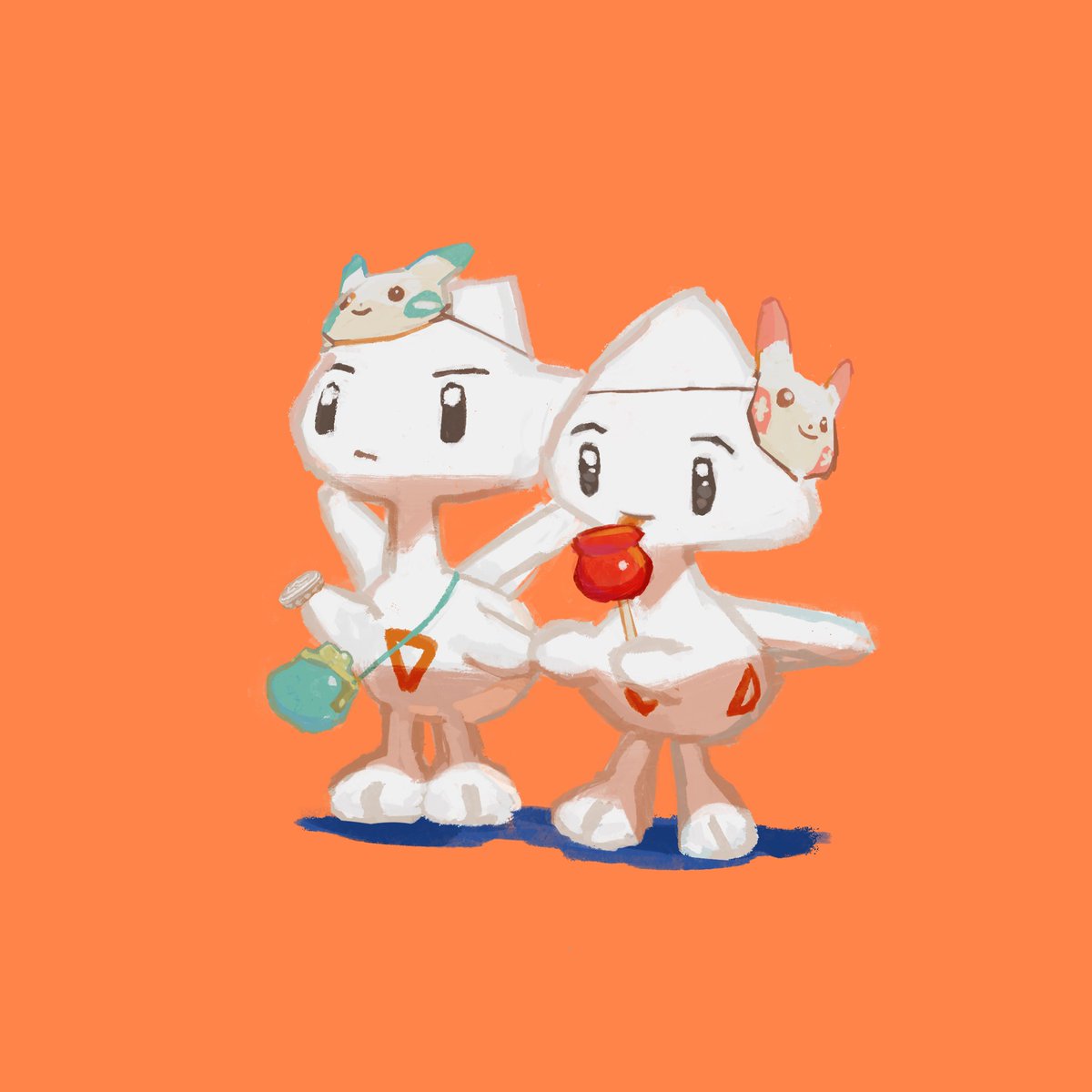 aporoppoke's tweet photo. #ポケモン版深夜の真剣お絵描き60分一本勝負
トゲチック🍎 https://t.co/bf3JRLTGV2