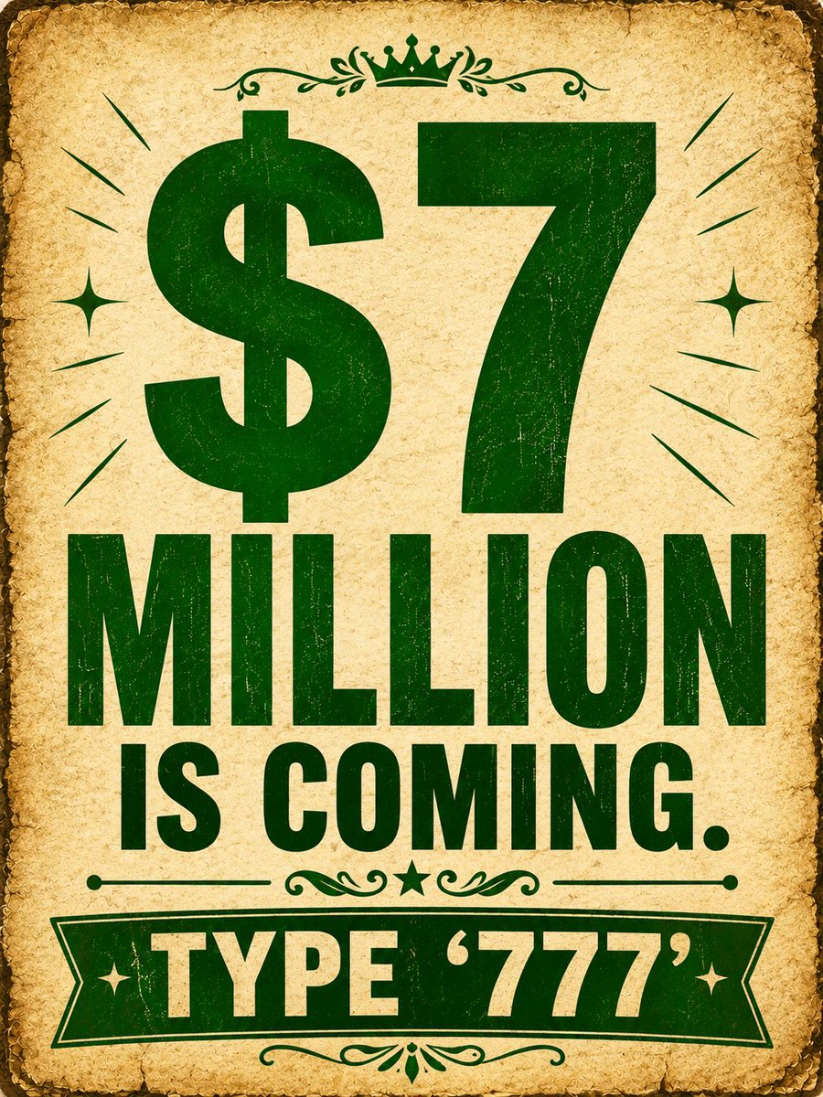 WealthyVibesOn's tweet photo. Drop '777' to claim It 🤑👇🏻💰 
https://t.co/2WrsjAK6ku https://t.co/hQMpM7q3ir