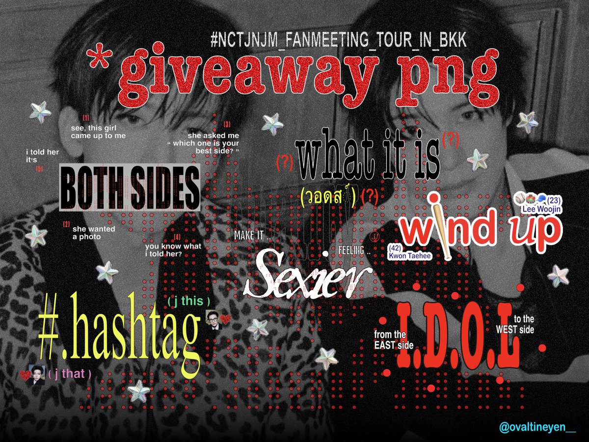ovaltineyen__'s tweet photo. ✳️🩶 pls kindly rt <33

giveaway PNG * 
nct jnjm duality in bkk ( 🐶🐰 )

👩🏻‍💻 : https://t.co/92EwgrLcxL

*/ personal use only 
*/ do not repost 

#NCTJNJM_FANMEETING_TOUR_DUALITY
#NCTJNJM_FANMEETING_TOUR_in_BKK   #NCTJNJM_FANMEETING_TOUR_BANGKOK https://t.co/c0aDgbS3aP