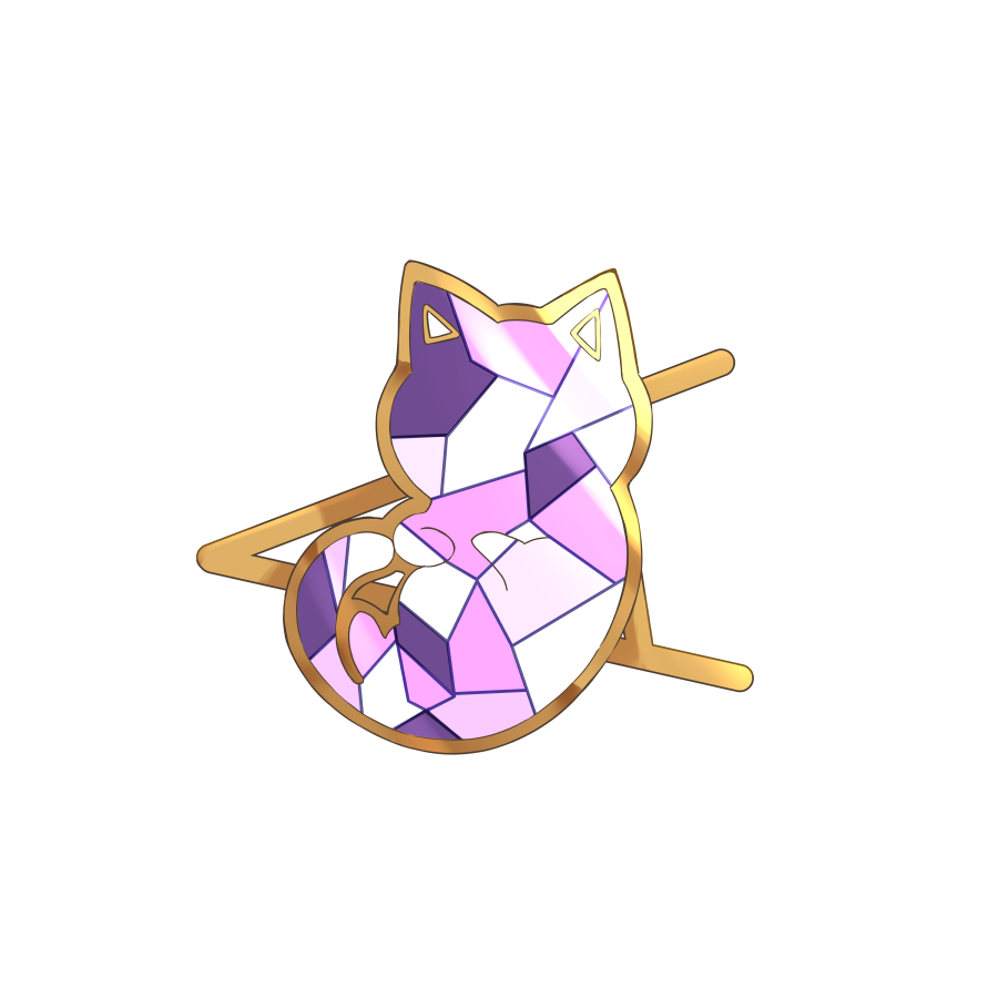 akikazesouya's tweet photo. Vtuber素材を配布します！🍂

今回は「猫の髪飾り」を制作しました！！🐈

カラーは4種類（紫、緑、赤、水色）
気にいった色の髪飾りを使っておしゃれをしましょう！！
※リプ欄に緑、赤、水色の素材があります

🆗トリミング、加筆などの加工
🆖自作発言＆二次配布
#VTuber素材　#おはようVTuber https://t.co/j8rRWhxktp