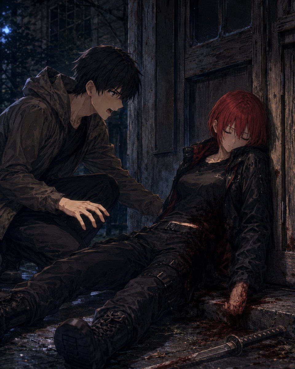 mashiros's tweet photo. ✒オリジナル小説「Given No Name」※R-15

『第15話：見回り』公開しました✨

「もう……斬った……」

透真の服の裾を掴んでいた手が力なく落ちた。

「乱珠さん……？　乱珠さん！」

https://t.co/wtpqUWnbPB
#narou #narouN9029MC #小説家になろう https://t.co/wlKT4muRx4