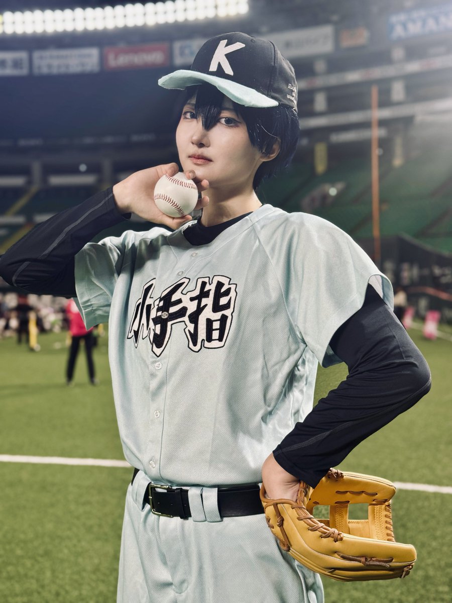 iroto_ha's tweet photo. ⚠︎cos 忘バ　清峰

お優しい相互さんに撮っていただきました⚾️✨

#アコスタみずほPayPayドーム福岡 https://t.co/stfDHDPZua