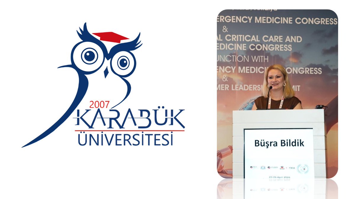 atuder1999's tweet photo. https://t.co/UEoJao5wAq  Doç. Dr. Büşra BİLDİK'i yeni kariyerinden dolayı tebrik ederiz. #atuder #epat #acil #aciltıp @BoraATUokm @bsrbldk https://t.co/b26eHfWDUJ