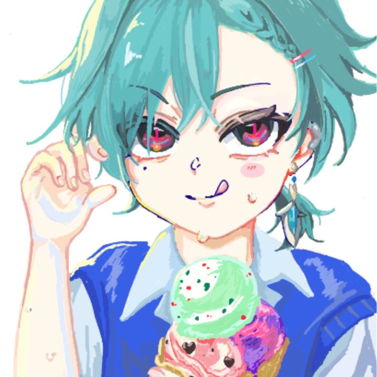 Sut_msm's tweet photo. #今月描いた絵を晒そうㅤ 
#絵描きさんと繋がりたい
今月もローエンの幻覚を見ていた… https://t.co/sBsPhzj6ur
