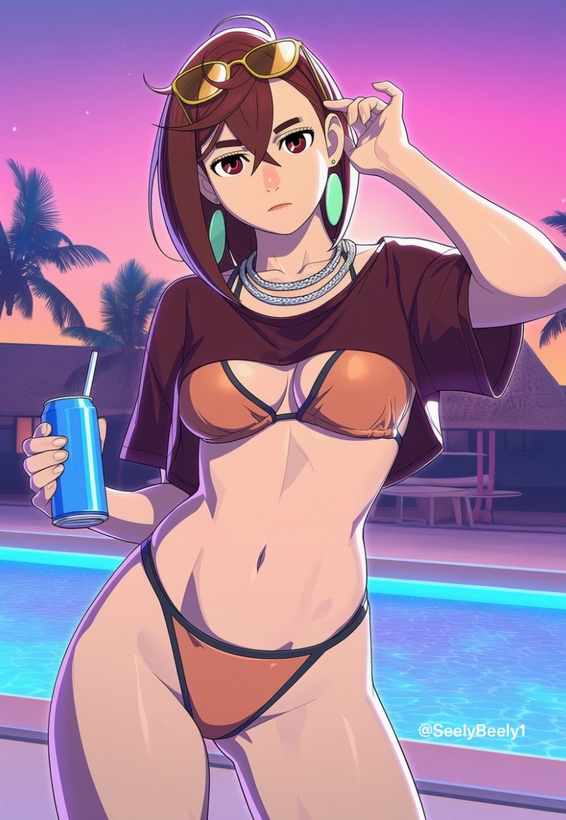 SeelyBeely1's tweet photo. Momo Ayase in GTA6 style - Ai Generated - #dandadan #gta6 #momoayase #gtavi #sfw #ai https://t.co/OXiRTfIbxT