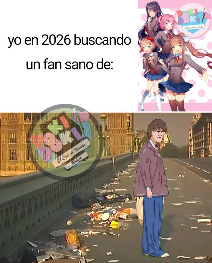 elclubdemonika's tweet photo. FIJATE EN EL HUMOR 📷📷
~ 𝙽𝚒𝚌𝚔𝚎𝚢
#curis #rotoscopia #pclub #lentejas #viralchallenge #viral #viralvideos #natsukiddlc #sayori #mod #RenPy #yuriddlc #monika #zaba #ddlc #dokidokiliteratureclub https://t.co/Wca6115Cg0