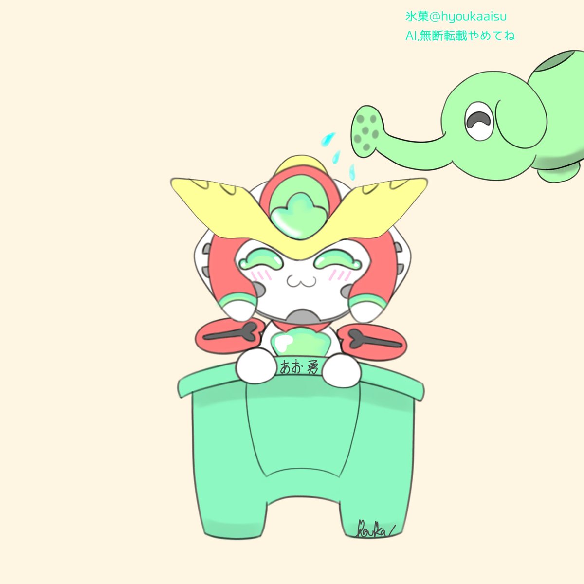 hyoukaaisu's tweet photo. #今月描いた絵を晒す
今月も元気にかんブレくんを描きました
お気に入り4枚を見て見て、誉めて誉めてしておく

9m🤖を描かねばイサ三さんの誕生日に間に合わないぞ自分
前回9mをデジタルで召喚した時は約20時間かかったのです。
データも破損が多発しても私は負けないぞ✨ https://t.co/DaTd0pQbP7