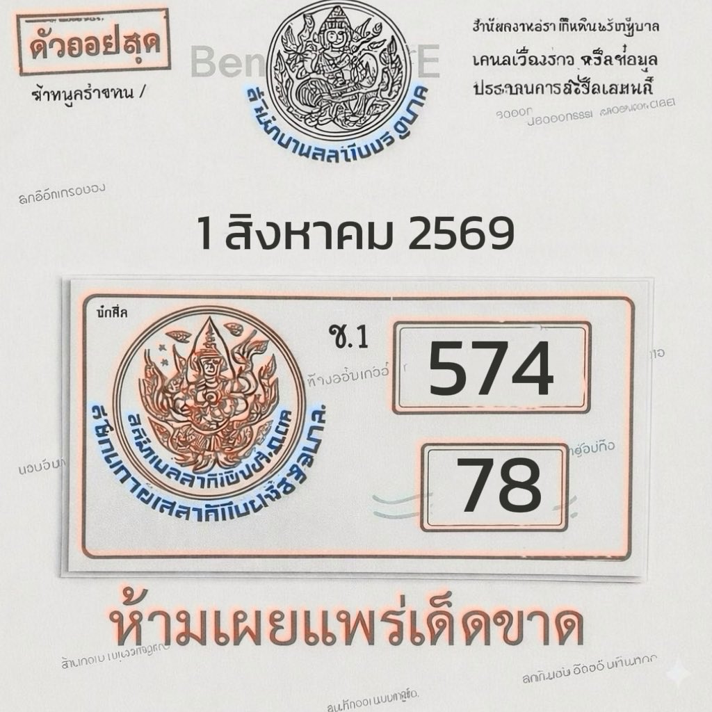 mini66889's tweet photo. 🇹🇭 เเนวทางหวยไทยงวดนี้ 1 สิงหาคม 2569 เห็นมีบุญมากครับ 🇹🇭

กดใจ + กดรีทวิต คอมเม้น สาธุ 99
🧧 จะมีบุญใหญ่ ถูกหวย เฮงๆปังๆ

🔔 พิกัดซื้อหวยบาทละ 1,000 : https://t.co/ZWDuTV7pD9

#หวยงวดนี้ #หวยรัฐบาล #หวยรัฐบาลไทย #หวยไทย #หวยเด็ดงวดนี้ #หวย https://t.co/uC7UFQy005