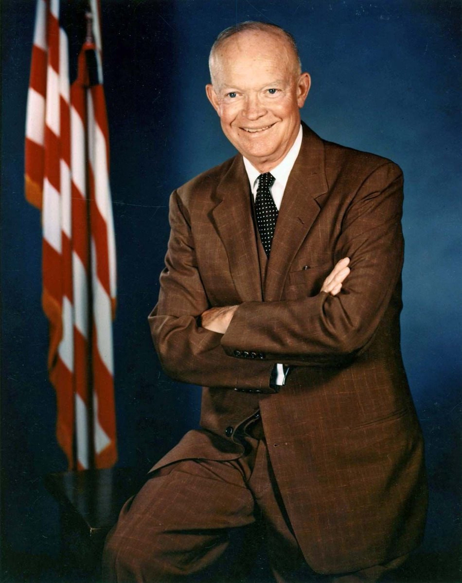 FrankWilliams's tweet photo. Something I learned this morning: before starting his inaugural address on January 20, 1953, President Dwight D. Eisenhower offered the following prayer:

"Almighty God, as we stand here at this moment my future associates in the Executive branch of Government join me in beseeching that Thou will make full and complete our dedication to the service of the people in this throng, and their fellow citizens everywhere. Give us, we pray, the power to discern clearly right from wrong, and allow all our words and actions to be governed thereby, and by the laws of this land. Especially we pray that our concern shall be for all the people regardless of station, race or calling. May cooperation be permitted and be the mutual aim of those who, under the concepts of our Constitution, hold to differing political faiths; so that all may work for the good of our beloved country and Thy glory. Amen."