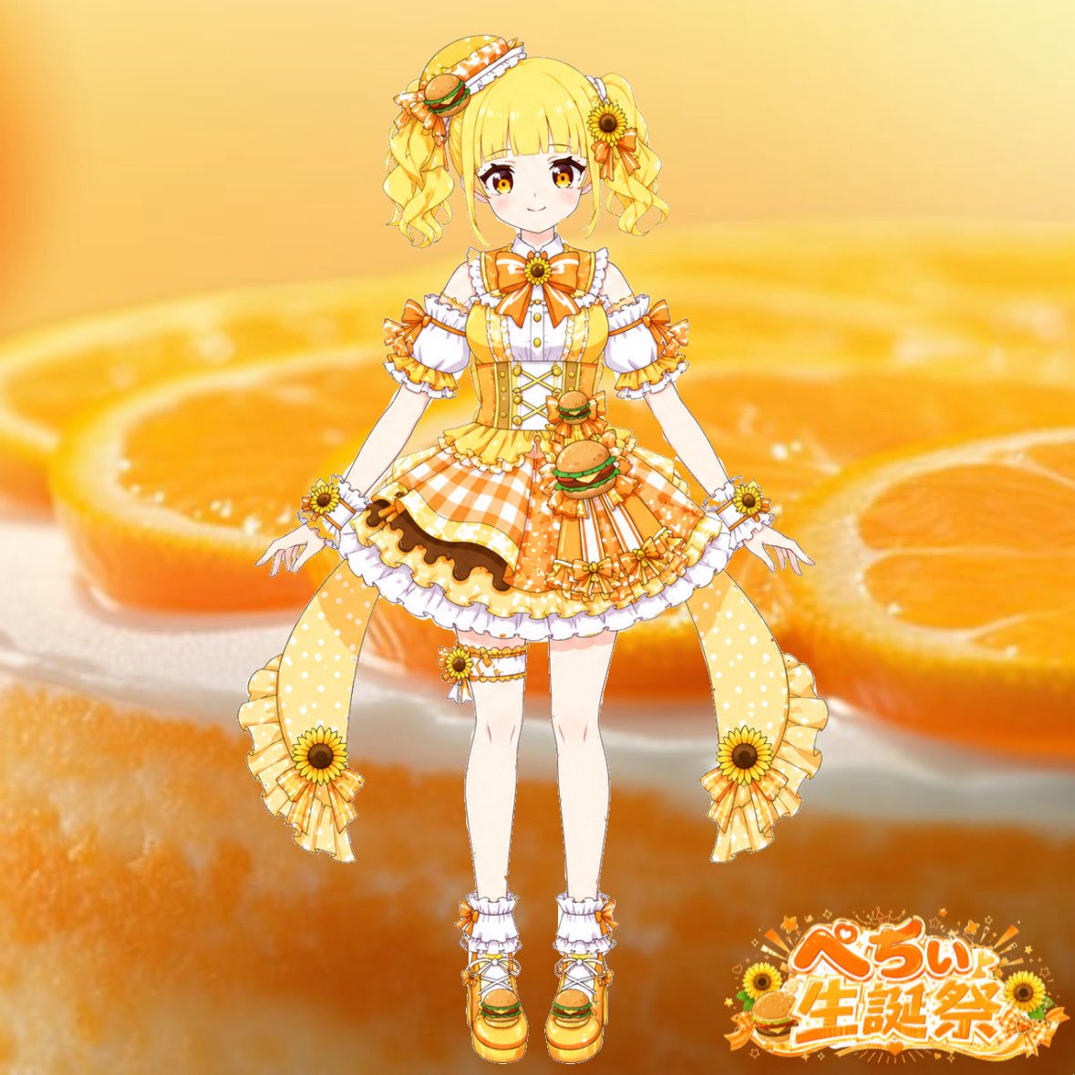 LN_260401's tweet photo. 👗生誕衣装🧡 https://t.co/DNj5XTHjf7