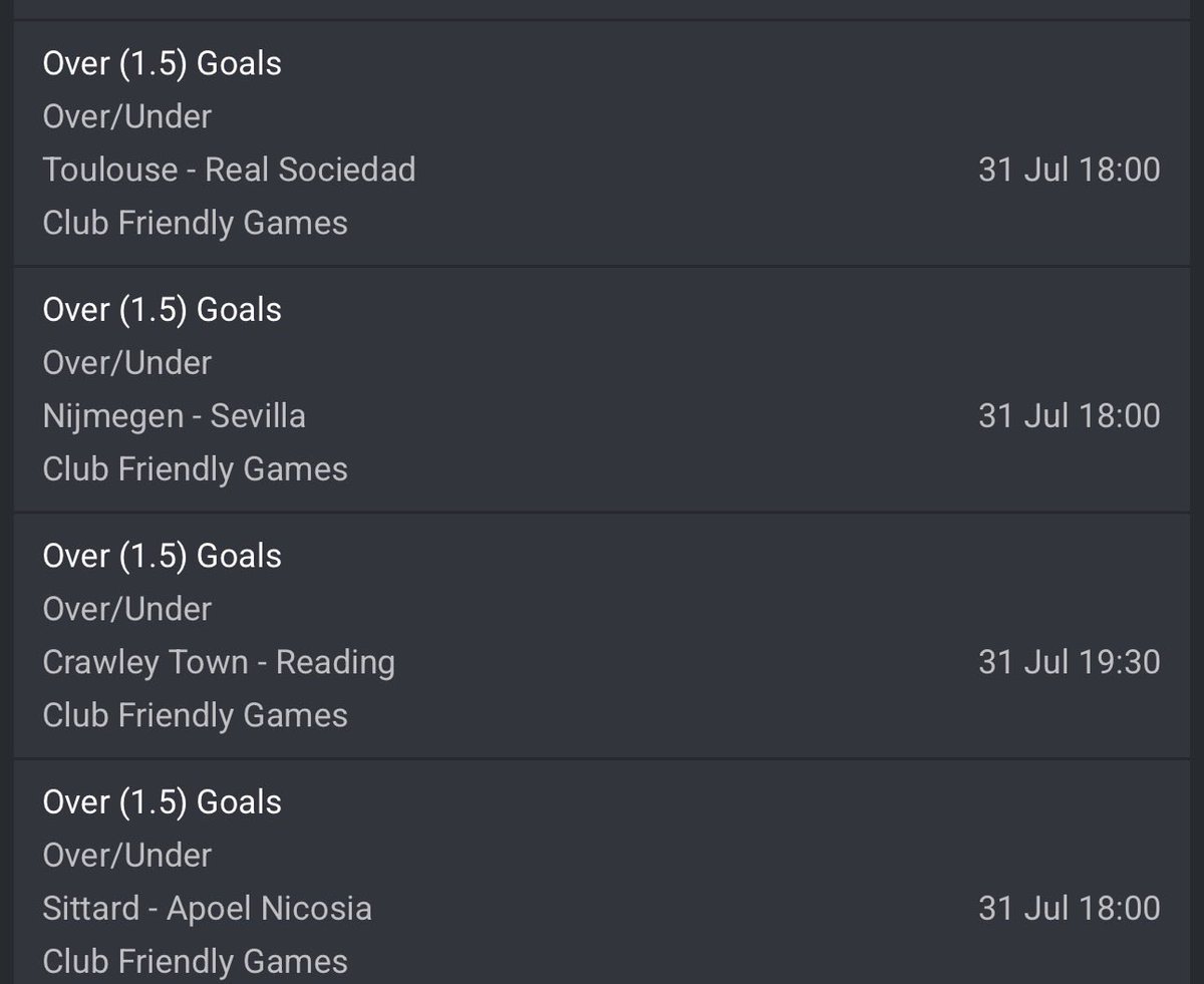 mrbayoa1's tweet photo. ⚽️ ⚽️ ⚽️ on Bet9ja

5LR7S77
5LR8WFF
5LRJ9YV

#Bet9jacode https://t.co/rH3qxIYw0O