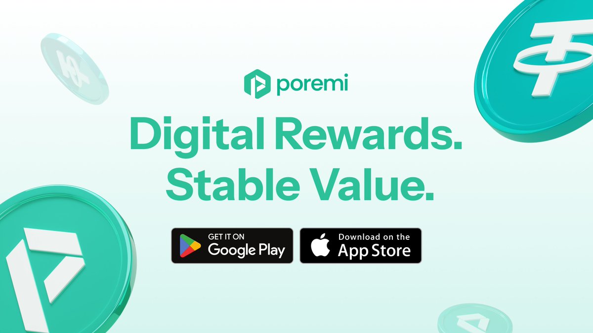 Poremi_Official's tweet photo. 💵Sustainable, revenue-backed $USDT rewards.
✅Exclusively on Poremi. 

👇Download now:
https://t.co/ps6uwuNA1Q