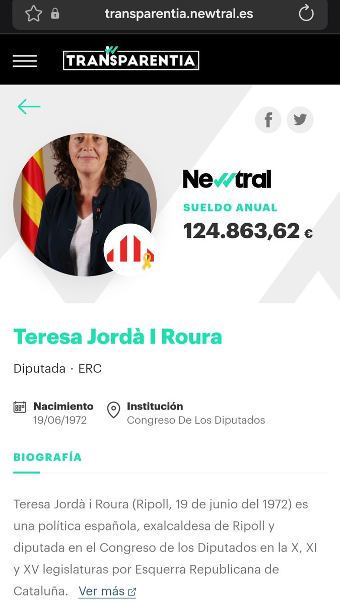 SergioLarRus's tweet photo. @TeresaJorda Pero que dices, imbecil. Eres tu la de los 125.000 pavos al mes, chorizaca? Ademas de cobarde, eres una analfabeta funcional. https://t.co/48EE2fVvbR