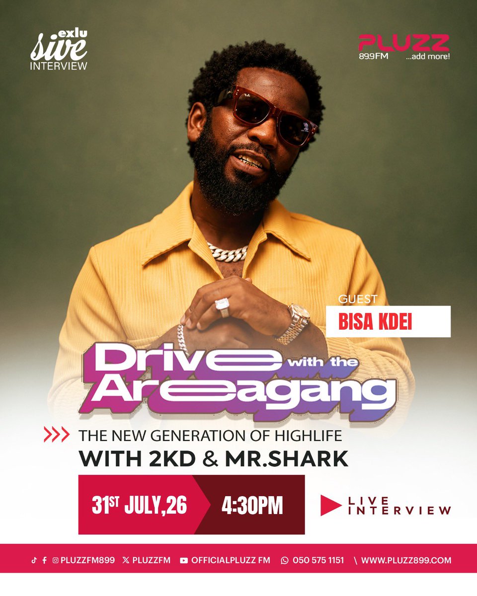 bisa_kdei's tweet photo. @MrSharkGh @pluzz899fm tune in https://t.co/w1lwxhmqYo