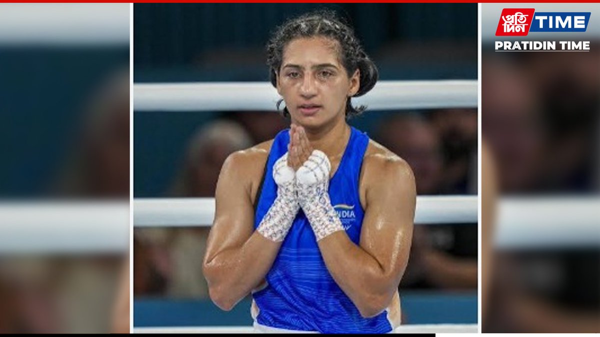 pratidintime's tweet photo. Indian boxer Preeti Pawar delivered a commanding performance to storm into the women’s 54kg final at the Commonwealth Games 2026, defeating Zambia’s Catherine Mwape by unanimous decision on Friday.
Read: https://t.co/clyeTXtjTP
#CWG2026 #PreetiPawar #IndianBoxing #BoxingFinal #TeamIndia #CommonwealthGames #Boxing #IndiaAtCWG #PratidinTime
