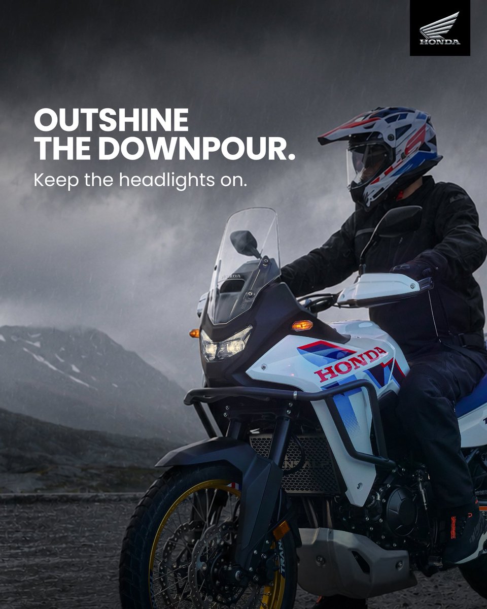 BigWingIndia's tweet photo. The best rides aren't just thrilling.
They’re well prepared.

#ExcitesTheWorld #HondaXL750Transalp #HondaBigWing #BigWingIndia #BigBikes https://t.co/cbZ7aOZ8S0