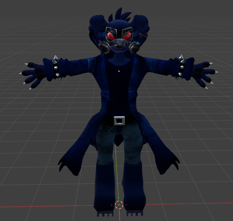 sea_cryptid's tweet photo. First enemy NPC for Feral Mind is taking shape 👹
From base mesh to full texture, spikes, gas mask, glowing red eyes and all.
#gamedev #indiedev #3dmodeling #screenshotsaturday

Enemy_1_NPC https://t.co/0caCap2FW1