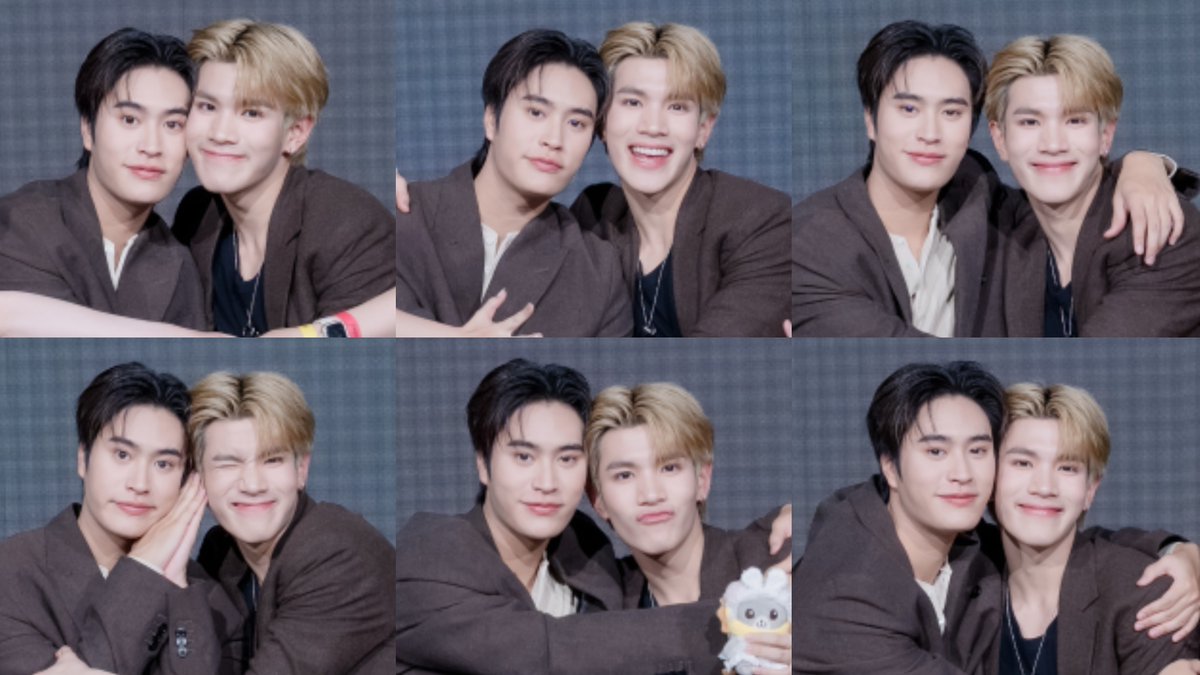 geminiscity's tweet photo. บ้อกบี๋รักกันมาก ☺️🫳🏻

#GeminiFourthFMinTaipei2026
#GeminiFourth #เจมีไนน์โฟร์ท https://t.co/2yoFlYfOkW