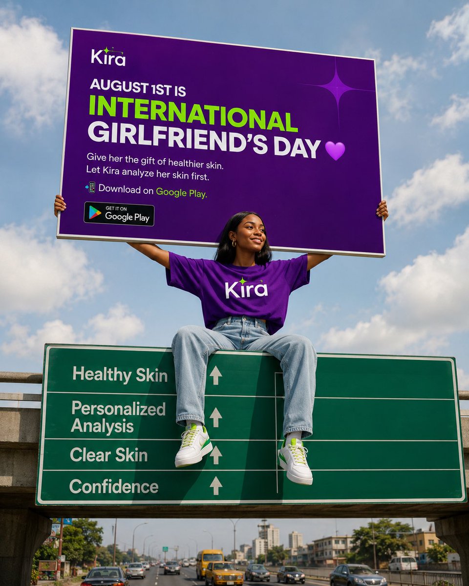 Kira_appp's tweet photo. A healthier glow is the perfect Girlfriend’s Day gift. 💜✨

This August 1st, let Kira analyze her skin first and recommend what it truly needs.

📲 Download Kira on Google Play.

#KiraApp #InternationalGirlfriendsDay #HealthySkin #SkinAnalysis #SmartSkincare https://t.co/yN9neSPLfW
