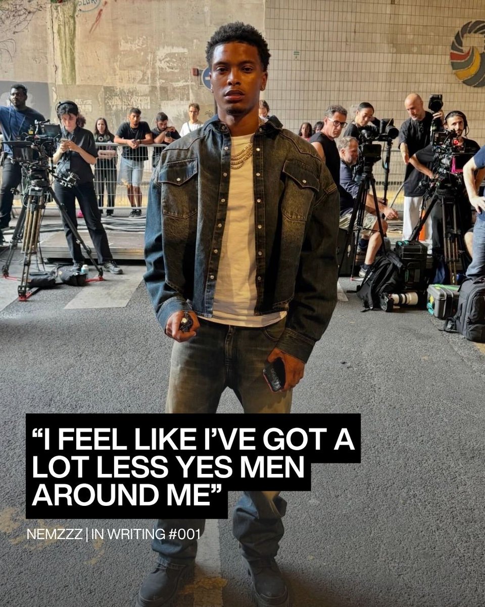 GRMDAILY's tweet photo. Introducing IN WRITING ✍️

Long-form conversations with the artists shaping the scene.

First up: @nnemzzz1 on trusting his instincts, finding the right people around him and the journey behind Locked In.

Read it here 👇 https://t.co/SIncWzc3cZ
