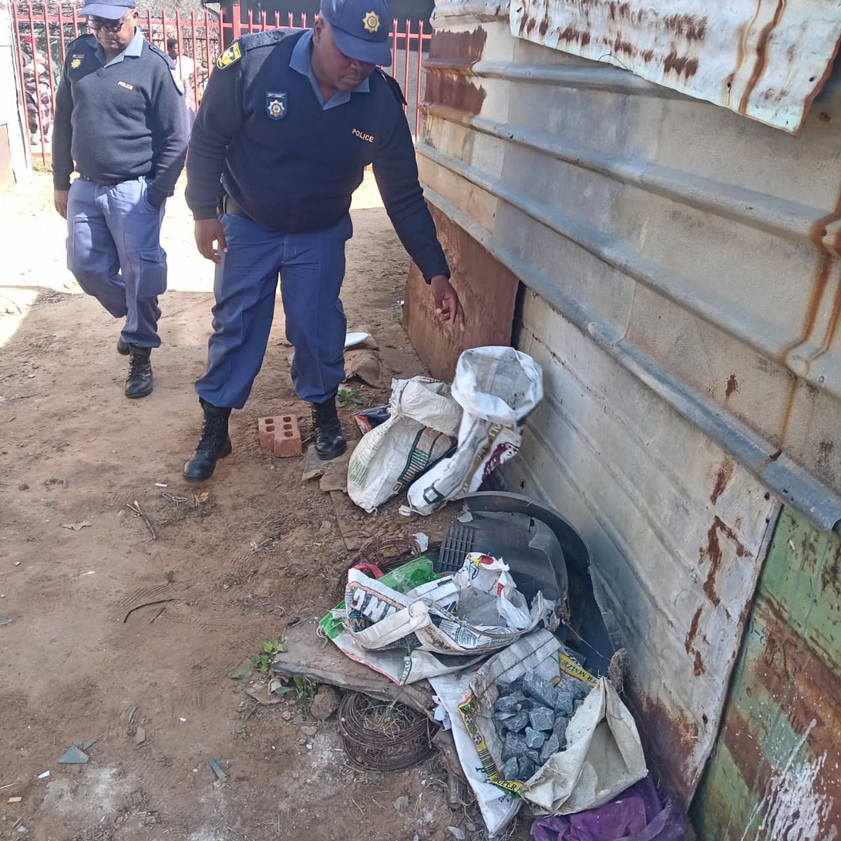 SAPoliceService's tweet photo. #sapsFS [OPERATION PROSPER CONTINUES TO STAMP THE AUTHORITY OF STATE IN THE FREE STATE PROVINCE] Joint #OperationProsper conducted by the #SAPS, #SANDF and private security, continues to make its mark in the Lejweleputswa District through daily ops with the recent arrest of 4 male suspects. 

The weekly successes reported between 27 and 31 July 2026, indicate several arrests executed by the team. Two individuals were arrested for contravention of the Immigration Act, one for possession of dagga, and one arrest was made for possession of Gold Bearing Material (GBM).

The coordinated actions will continue to target identified hotspots and ensure that #IllegalMining activities and networks are dismantled. #PartnershipPolicing #PoliceVisibility #SaferCommunities ME
https://t.co/si9NQWlF57
