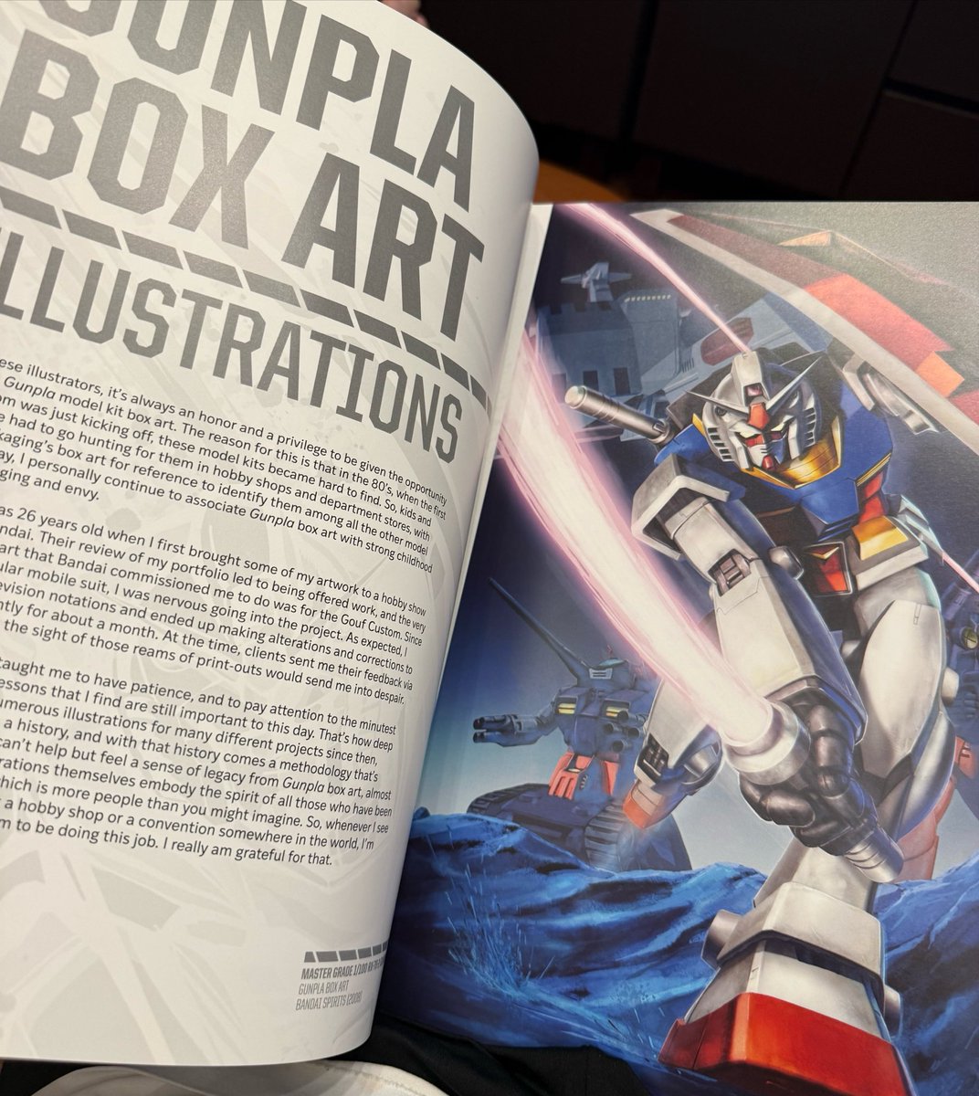北米のガンダム画集 Hidetaka Tenjin Artistry of GUNDAM ようやく製品