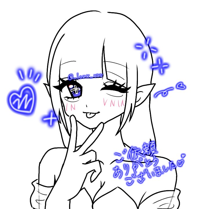 _lcux_xuv's tweet photo. 2枚同時のご依頼ありがとうございました𖹭.ᐟ
 #イラスト  #有償依頼  #イラスト依頼 https://t.co/R6epWIO9C3