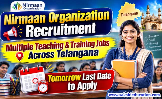 sakshibhavita's tweet photo. Nirmaan Organization Recruitment | Multiple Teaching & Training Jobs Across Telangana
https://t.co/0P9mnFCchX
#NirmaanOrganization #NonProfitJobs #DataAnalyst #AITrainer #CareerCounsellorHiring #TeacherJobs #CareerCounsellorJobs #SoftSkills #FullTimeJobs #PlacementDrive #JobsinTelangana #Jobs2026