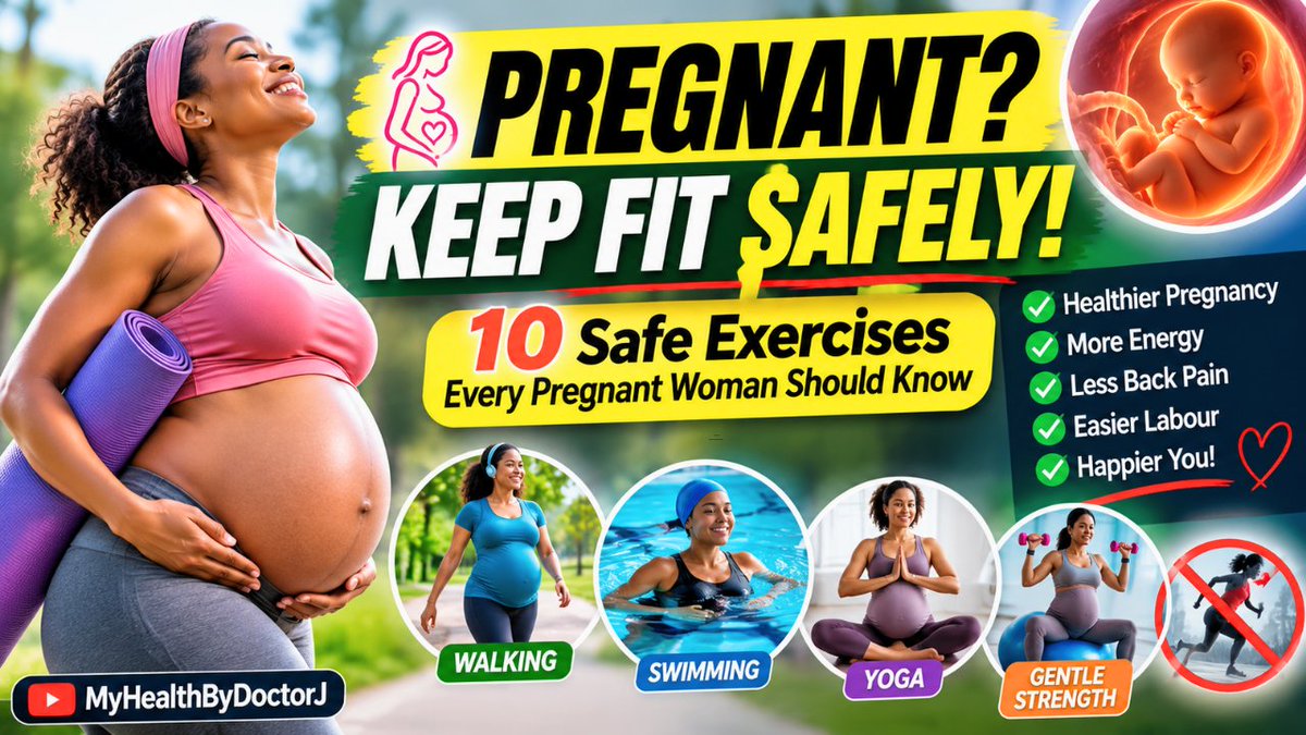 doctorj____'s tweet photo. 10 safe exercise for pregnant women https://t.co/dGKMOaP27Y