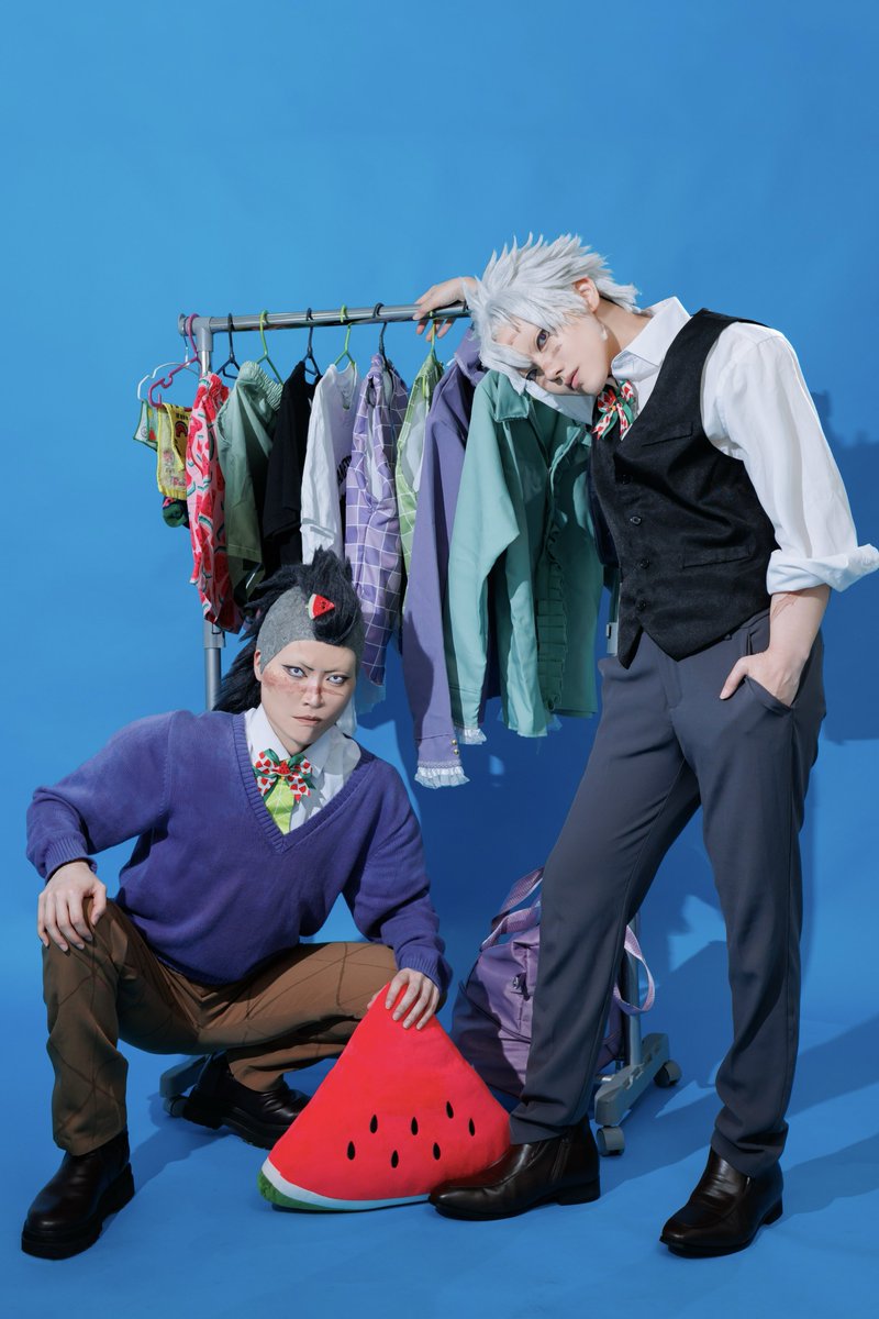 shiiiiiiin_13's tweet photo. コスプレ　cosplay
kmt🏫🍃🍉

💚💜472ブティック💚💜

🍃:心
🍉:はるかさん(@000hal_kmt )
📸:しいたけさん(@camera_lingtake ) https://t.co/eORpSEl6jc