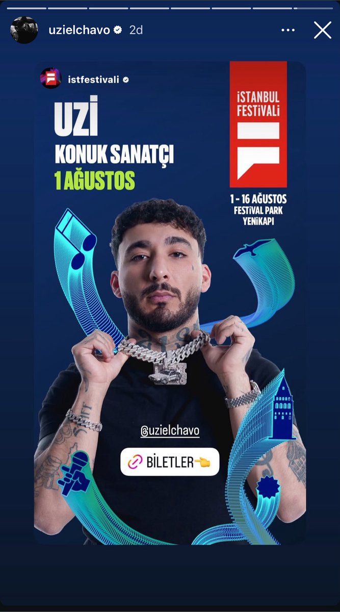 merkezihiphop's tweet photo. UZİ İSTANBUL FESTİVALİ’NE KONUK OLACAK..

CENTRAL CEE, MOTİVE, UZİ.. KADROYA BAK YA https://t.co/mKkvMmcfTP