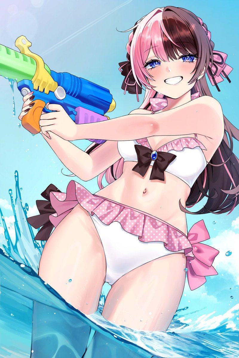 yuzu8ra's tweet photo. #今月描いた絵を晒そうㅤ
水着👙 https://t.co/lLsjB7EILR