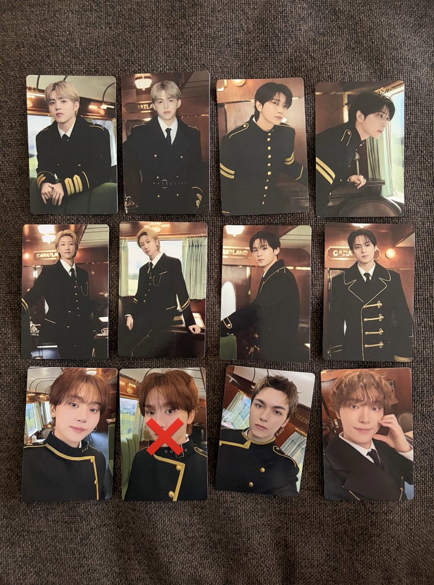 mi_17214's tweet photo. SEVENTEEN CARATLAND 2026セブチケレントレカ 交換

【譲】画像1枚目

【求】×が付いていないジュン、ドギョム
💖激求です(1:nでの交換も検討可能です)

郵送にて交換希望📮
お気軽にお声掛けください⭐️ https://t.co/6vsNzyx8fU