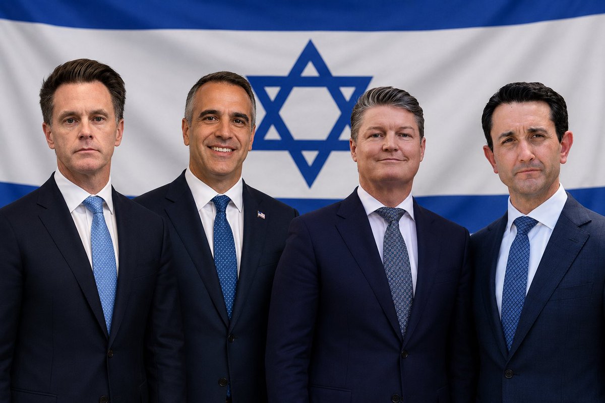 danpakko's tweet photo. We now have all 4 east coast Premiers with proven allegiances to Zionism &amp; the state of Israel. 
All have ignored the voices of everyday Australians who stand for Palestine.
Malinauskas, Minns, Crisafulli &amp; now, Ben Carroll. 
Bought &amp; controlled by Israel.
None deserve your vote. https://t.co/ZvpOMLZ3nx