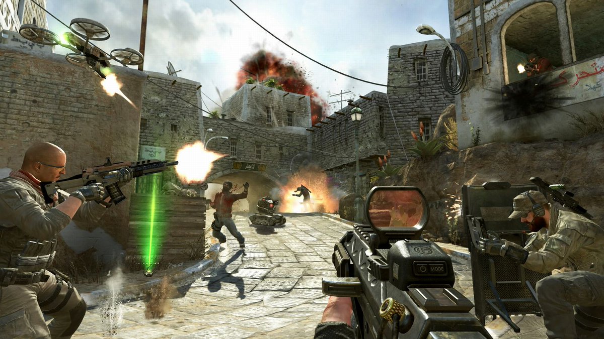 AUTOMATONJapan's tweet photo. 【ニュース】PS5/PS4移植版『Call of Duty: Black Ops II』に“他人を勝手にレベルMAX”にする不正者出没中。余計なお世話すぎる
https://t.co/WBu3x9H5Rj https://t.co/o4x8ghL2K7