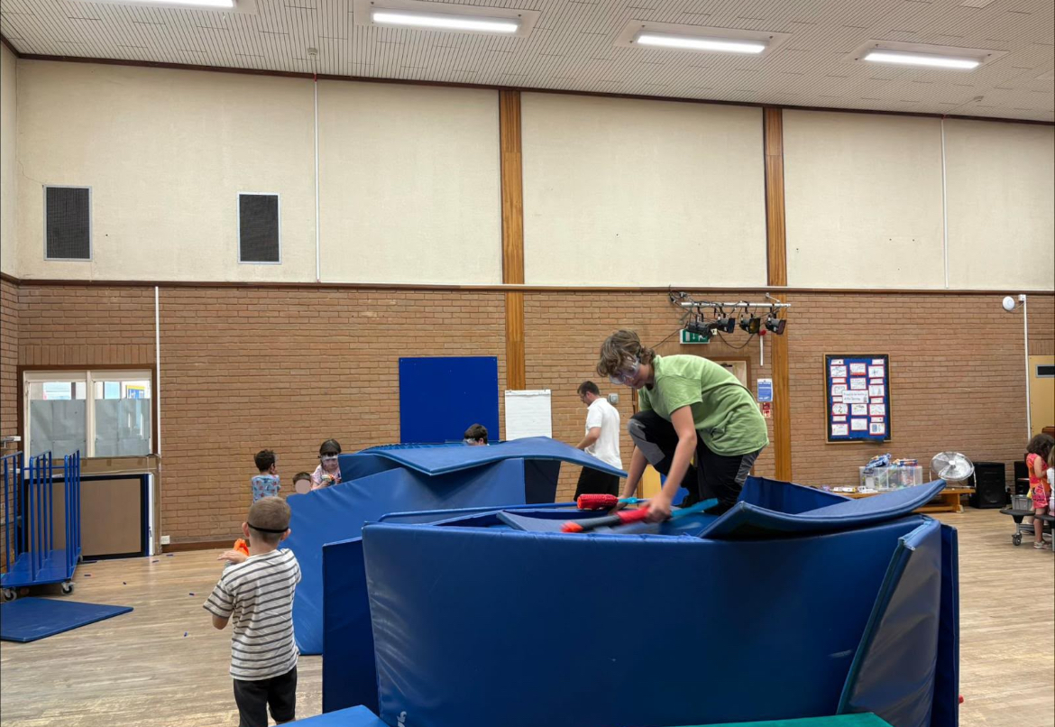 ecocoachcic's tweet photo. Day 4 at The Spinney 💚☀️

From creating our brilliant SUMMER CAMP banner to stretching slime and building Nerf forts, the children filled the day with their own ideas.

Different children. Different interests. Plenty of choice. 💚

#EcoCoachCIC #SummerCamp #HolidayCamp #ChildLed https://t.co/QGB35huA9f