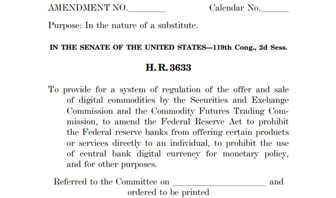 RippleXrpie's tweet photo. 💥HUGE: 🇺🇸 President Trump has signed a Bill to REPLACE the FED with a NEXT-GEN PAYMENT SYSTEM.

THE CLARITY ACT IS COMING!🔥 https://t.co/Cp5nQzzdzJ