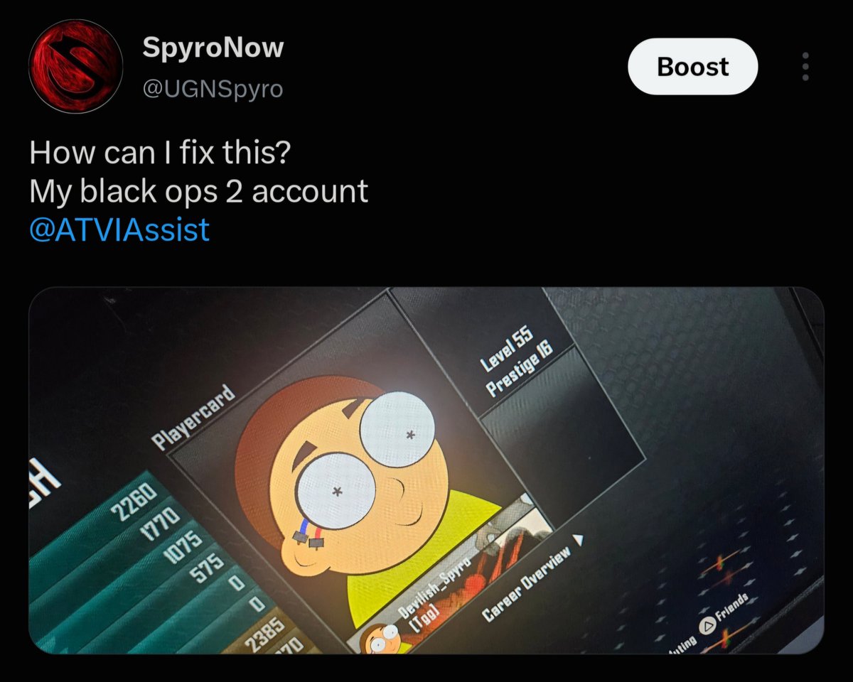 SpyroNowYT's tweet photo. @tdawgsmitty https://t.co/fUcBxMWGPu
