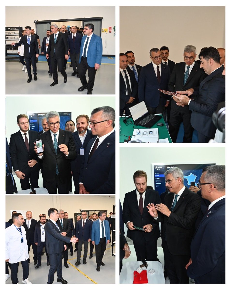 tusebgovtr's tweet photo. Sağlık teknolojilerinde Türkiye imzası var! 🇹🇷

"Sağlıklı Türkiye Yüzyılı" vizyonu kapsamında, Sağlık Bakanımız Sayın Prof. Dr. Kemal Memişoğlu ile Türkiye Sağlık Enstitüleri Başkanımız Prof. Dr. Ümit Kervan, BIOSYS Medikal tesislerini ziyaret ederek kapsül endoskopi cihazlarından solunum ünitelerine kadar yerli imkânlarla geliştirilen sağlık teknolojilerini yerinde inceledi.

Aylık 1.000 mekanik ventilatör, 800 nöromonitör, 2.200 ventilatör uyumlu nemlendirici ve 1.250 yüksek akış oksijen terapisi cihazı üretim kapasitesine sahip BIOSYS Medikal, sağlıkta yerli üretim ve teknolojik yetkinliğimizin temsilcilerinden biri olarak ülkemizin sağlık teknolojileri ekosistemine katkı sunuyor.

Ziyaret kapsamında, yerli ve millî imkânlarla üretilen mekanik ventilatörlerimizin Trabzon, Rize ve Şanlıurfa Şehir Hastanelerimize sevki de gerçekleştirildi.

TÜSEB olarak, bilimsel araştırma ve Ar-Ge çalışmalarını destekleyerek sağlık teknolojilerinde yerli ve millî üretim ekosistemini güçlendirmeye, "Sağlıklı Türkiye Yüzyılı" hedefleri doğrultusunda ülkemizin sağlık vizyonuna katkı sunmaya kararlılıkla devam ediyoruz.

#SağlıklıTürkiyeYüzyılı #TÜSEB #BIOSYS #YerliTeknoloji #SağlıkTeknolojileri