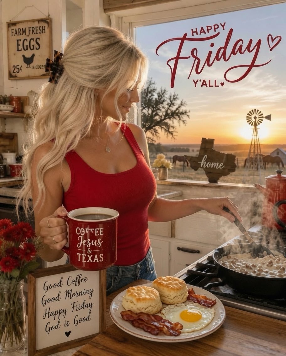 judy08281241's tweet photo. Good Friday morning y’all!
The weekend is here. Be safe &amp; stay cool, especially down south.​​​​​​​​​​​​​​​​​​​​​​​​​​​​​​​​​​​​​​​​​​​​​​​​​​ ☕️ ☀️🤠❤️ https://t.co/mJPz5ovB5t