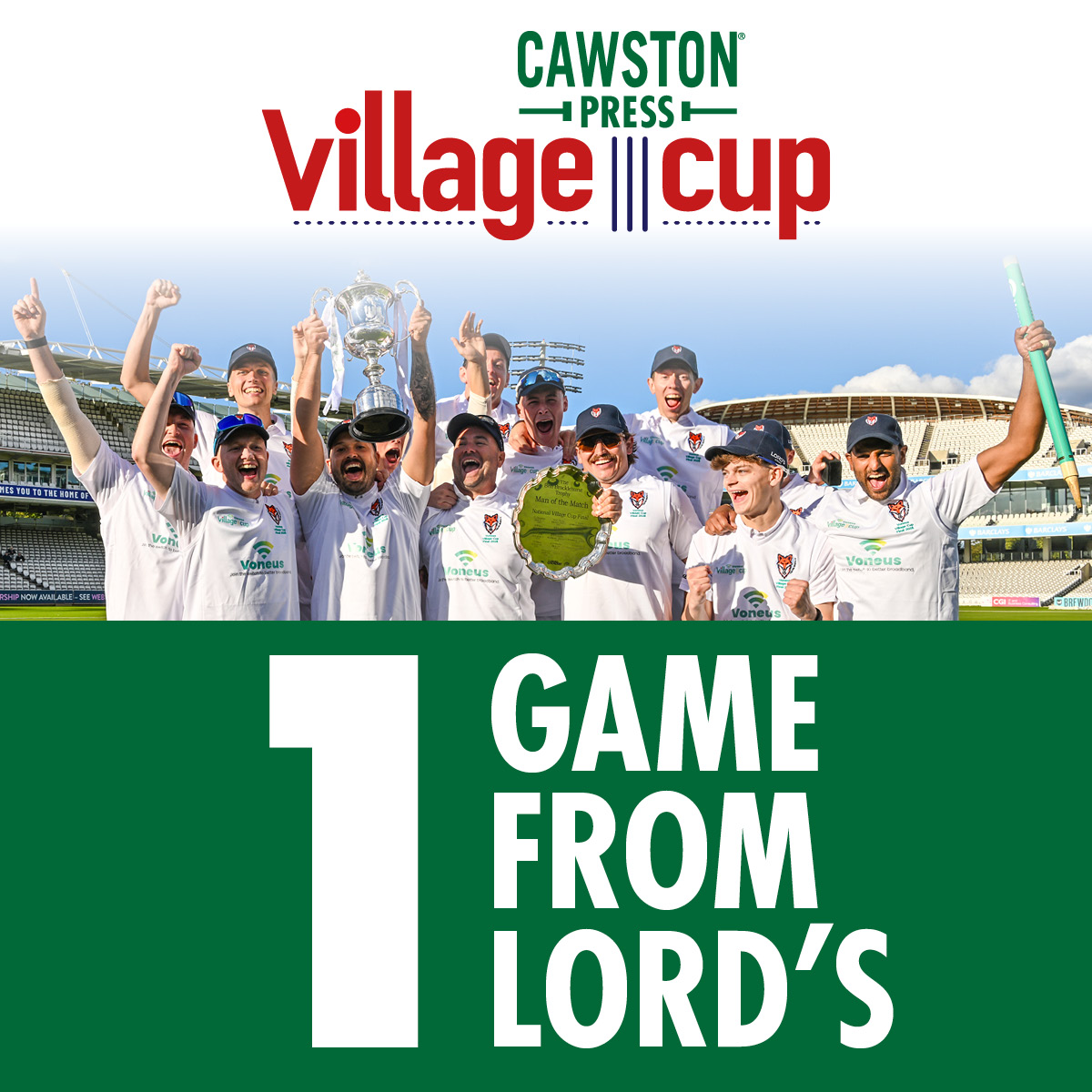TheCricketerNVC's tweet photo. A dream day out at Lord's awaits two winners. If you're in Wiltshire or Nottinghamshire this Sunday, get along to:

@GoatacreCC v @blackheath_cc
@cuckneycc v @WoodhouseGrange

@LiveSportsFM will also be commentating live from Goatacre.

Good luck to all involved! https://t.co/G9ItVXKleB