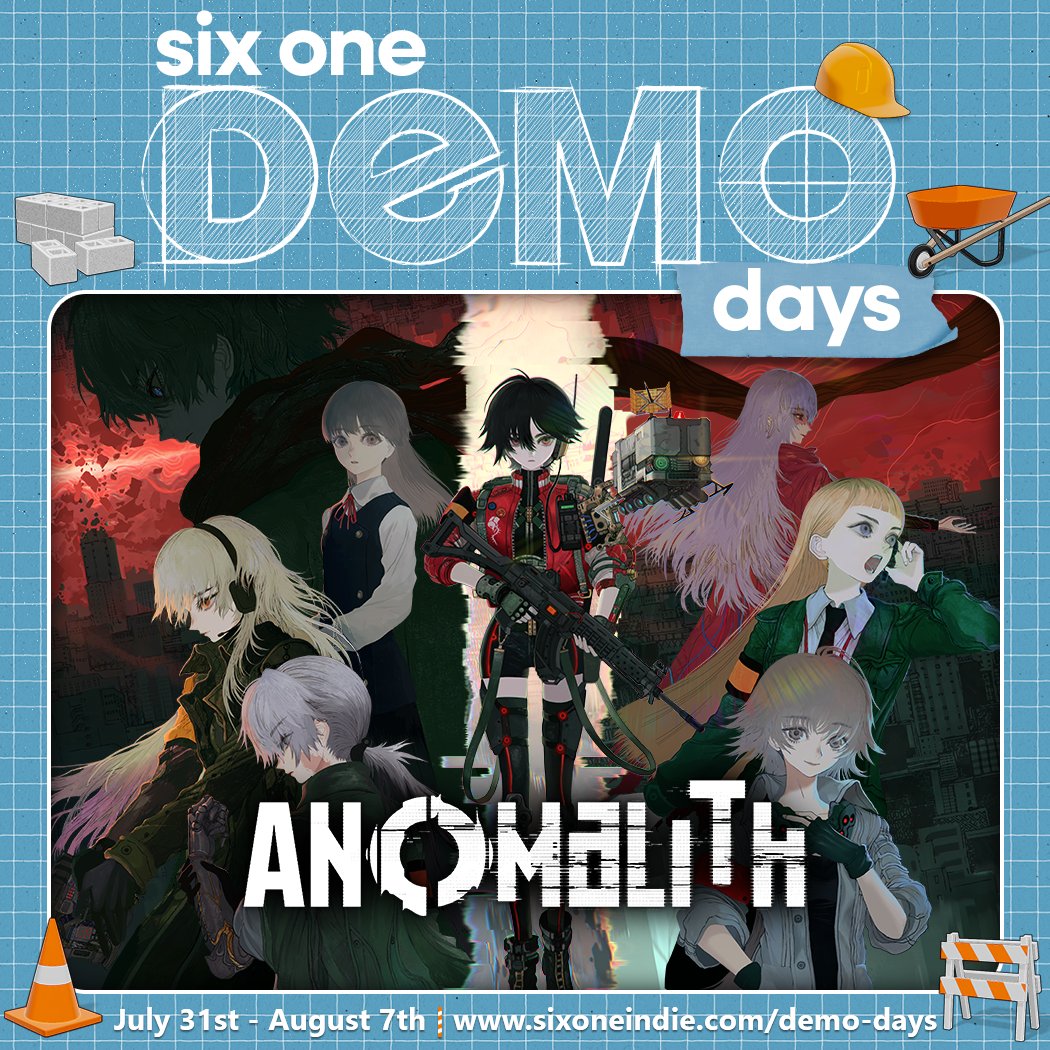 AnomalyZCO's tweet photo. Six One Indie Demo Days 2026
2026.08.01 01:00 Start

オープニングプレゼンテーションにて「期間体験版」ゲームプレイを中心とした新規映像を公開。

▷ ご視聴はこちら
https://t.co/9DHYaAXvxd https://t.co/tKKTEurQi2