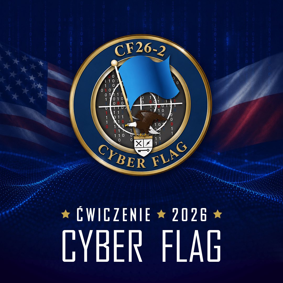 CyberWojska's tweet photo. Żołnierze Wojsk Obrony Cyberprzestrzeni zakończyli udział w organizowanym przez U.S. Cyber Command międzynarodowym ćwiczeniu #CyberFlag 26-2.
Celem ćwiczenia było doskonalenie zdolności w zakresie obrony wojskowych systemów teleinformatycznych, ochrony infrastruktury krytycznej oraz zwiększania gotowości, interoperacyjności i zdolności do prowadzenia wspólnych działań obronnych w cyberprzestrzeni.
W ćwiczeniu uczestniczyli żołnierze z Jednostek Działań w Cyberprzestrzeni „A”, „B” i „C” oraz Dowództwa Komponentu Wojsk Obrony Cyberprzestrzeni. Międzynarodowym Cyber Protection Team dowodził polski oficer z Jednostki Działań w Cyberprzestrzeni „C”, a w skład zespołu wchodzili również przedstawiciele Litwy 🇱🇹 i Rumunii 🇷🇴.
W ćwiczeniu uczestniczyli żołnierze wojsk cyber z ponad 20 państw świata, m. in. z Polski 🇵🇱, Belgii 🇧🇪, Szwajcarii 🇨🇭, Finlandii 🇫🇮, Czech 🇨🇿, Kanady 🇨🇦, Australii 🇦🇺, Japonii 🇯🇵 i Stanów Zjednoczonych 🇺🇸.