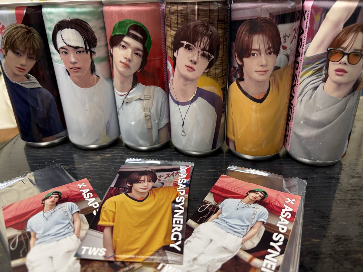 ji__ay's tweet photo. 出会えたよ♡
ジフン🪼は当たらなかった😭

#ASAPSYNERGY  #シナジードリンク  #TWS https://t.co/2Gu1pwBrnV