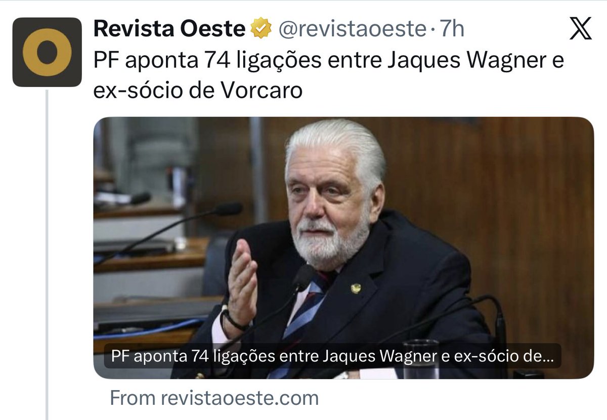 RafaelFontana's tweet photo. Ou seja, Jaques Wagner falava em média uma vez por semana com o sócio de Vorcaro durante um ano e meio.
Não era uma relação distante, nada disso.
O Master estava dentro do governo Lula. https://t.co/u2vSInD7AY