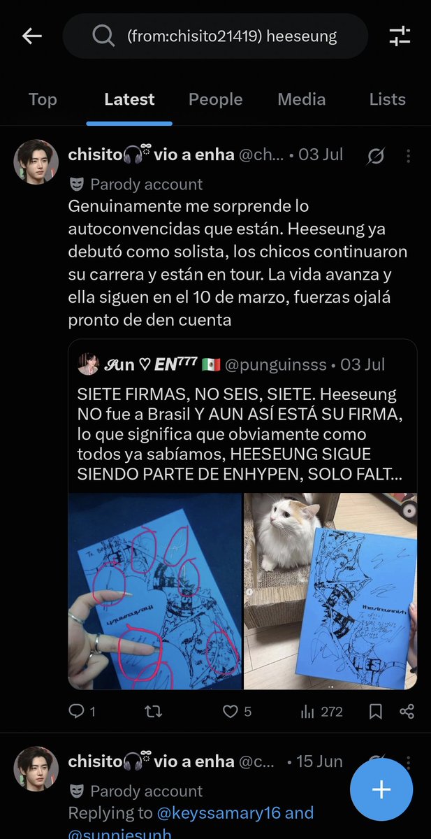 stystmill's tweet photo. hablo la mas fan de heeseung 
tu ni hablas de el https://t.co/VdSkuq6nCf