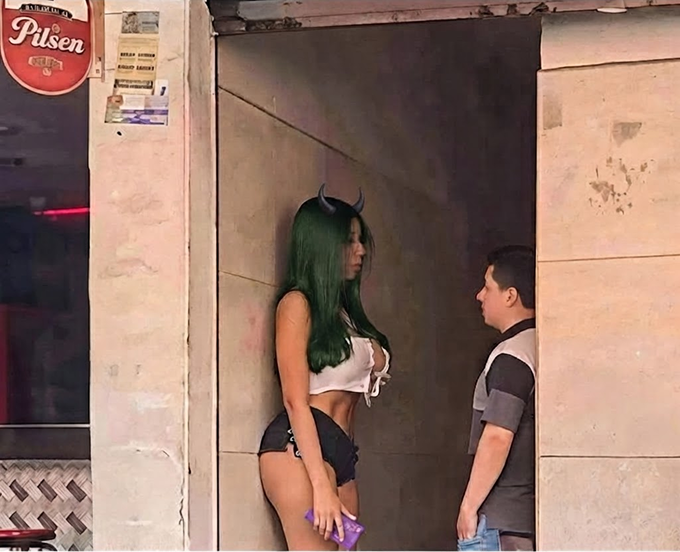 ourbit's tweet photo. I was offered sex today by a 22-year-old woman with long green hair and horns. In exchange, I was supposed to advertise some kind of Super Exchange on my 𝕏 profile.

Of course I declined because of my strong morals and willpower, which is just as strong as Ourbit's commitment to providing you a place to Trade Everything from Stocks, to Crypro, and everything in between with ultra low fees - all with one app.