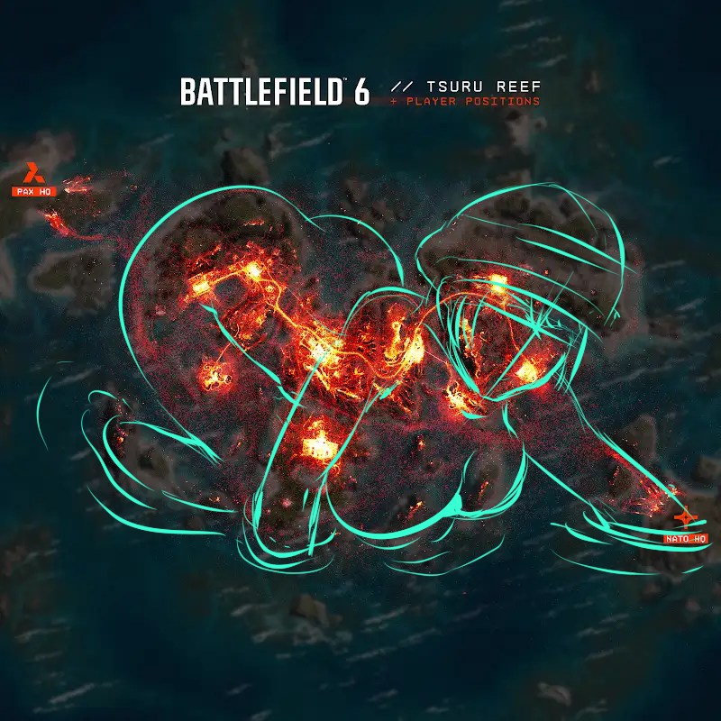 KittTheSmol's tweet photo. BF6 Tsuru reef looking kinda- https://t.co/oD567fowm6