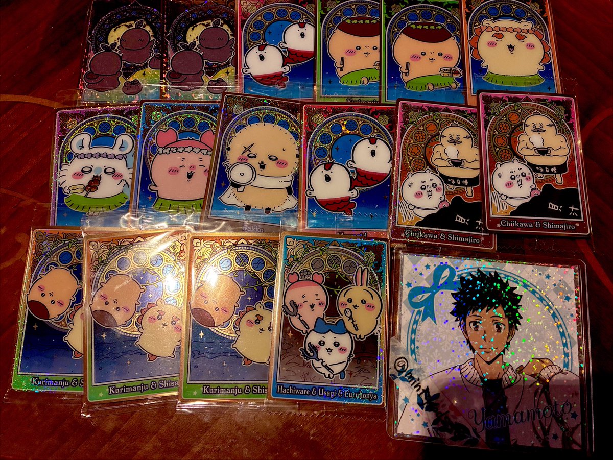 mintgoods48's tweet photo. 【交換】映画ちいかわ 人魚の島のひみつ ウエハース
譲→画像参照
求→2枚目スタンプなし各1（ハイレアゆるぼ）決まり次第同異種セイレーン
レアヒトハ&amp;フタバはセイレーン•うさぎとの交換（1：1🙆‍♀️）
郵送のみ。
お気軽にお声掛けください https://t.co/myzBnTD4xO